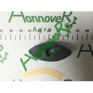 Натяжник ланцюга пластмасовий (сухарь) N00176A0 (N00176AO), Kuhn